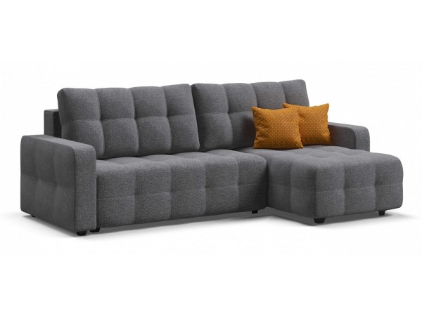Угловой диван DANDY Euro SE рогожка Malmo серый