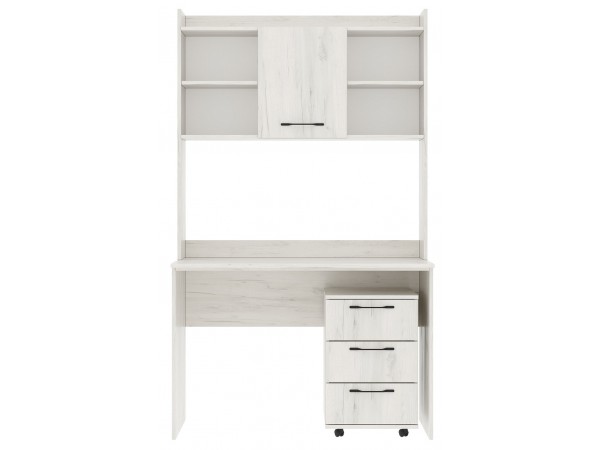 Письменно-компьютерный стол ПКС-9 Крафт белый