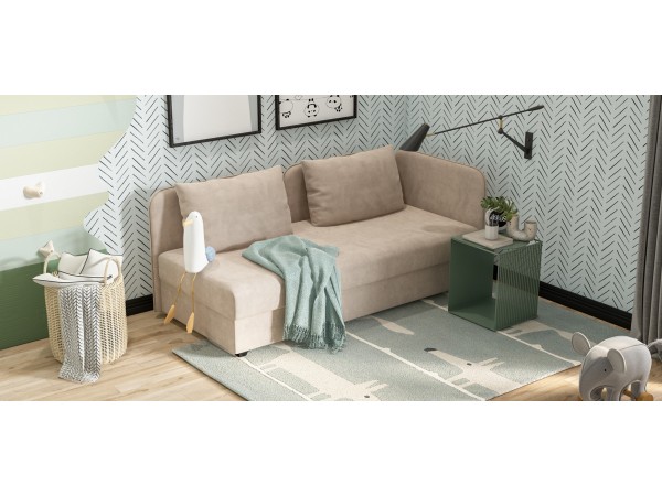 Тахта Ирис велюр Monolit латте Тахта Ирис велюр Monolit латте