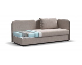 Ирис тахта Велюр Монолит латте