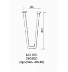 Металлическая опора МО 380 NEW V