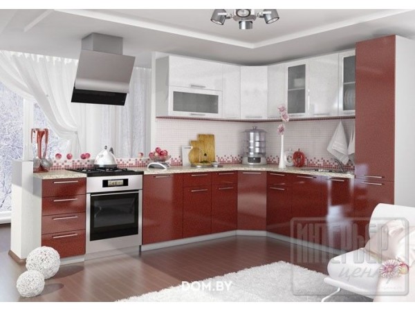 Модульная кухня София металлик