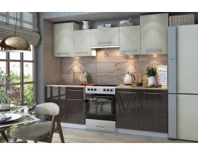 Бланка 234.00РЗ Кухонный гарнитур Фисташка-Венге