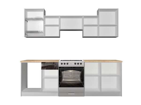 Бланка 234.00РЗ Кухонный гарнитур Фисташка-Венге