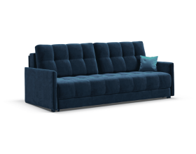 Босс Лофт диван Велюр Монолит синий