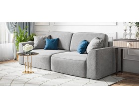 Кинг диван Рогожка Мальмо серый