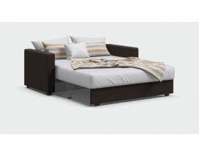 Атланта двухместный диван Рогожка Мальмо шоколад