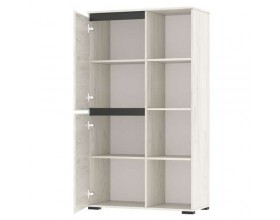 ГРЕТТА Буфет 2С Крафт белый-Антрацит