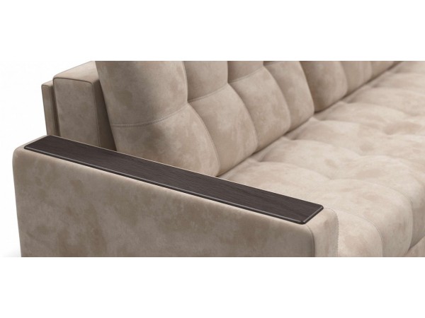 Диван BOSS Compact велюр Alkantara пепел