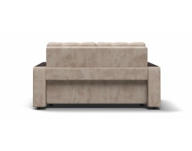 Босс двухместный диван Велюр Алькантара пепел