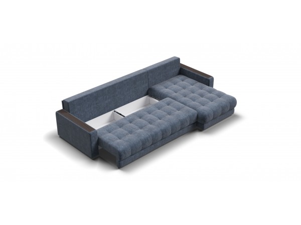 Угловой диван BOSS 3.0 MAX Велюр Royal топаз