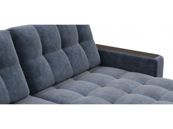 Угловой диван BOSS 3.0 MAX Велюр Royal топаз