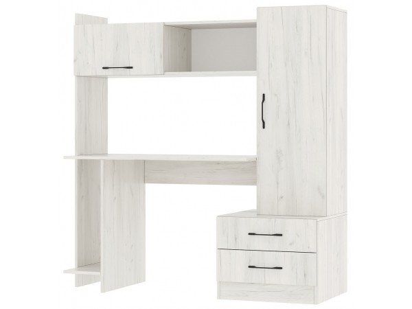 Письменно-компьютерный стол ПКС-7 Крафт белый Письменно-компьютерный стол ПКС-7 Крафт белый