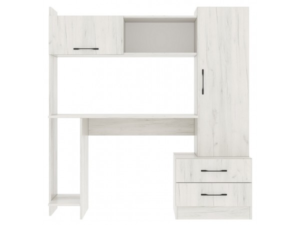 Письменно-компьютерный стол ПКС-7 Крафт белый Письменно-компьютерный стол ПКС-7 Крафт белый