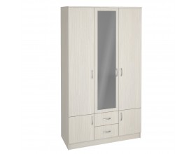 Шкаф 3-створчатый Ронда Шк-3 венге/дуб белфорд