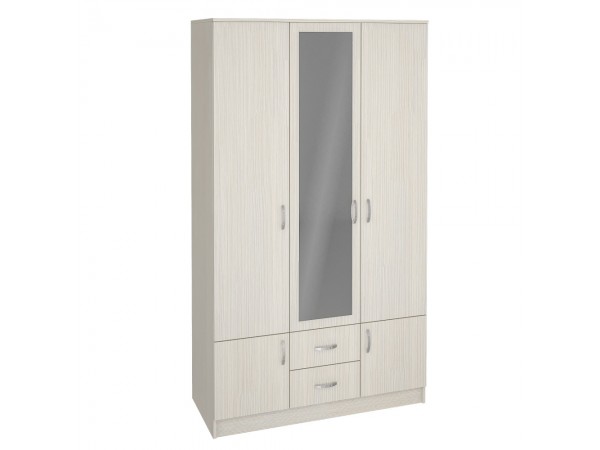 Шкаф 3-створчатый Ронда Шк-3 венге/дуб белфорд