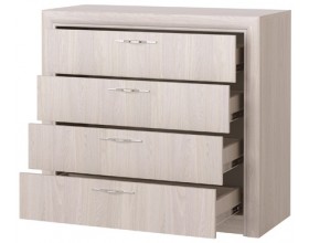 ОКТАВА Комод 4Я Клабхаус серый