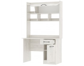 Письменно-компьютерный стол ПКС-2 Крафт белый