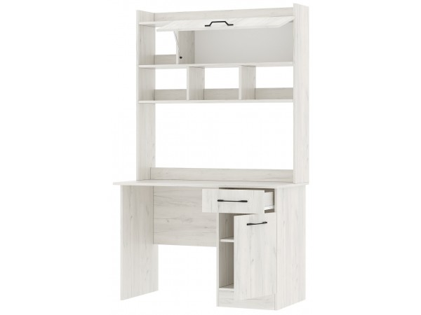 Письменно-компьютерный стол ПКС-2 Крафт белый