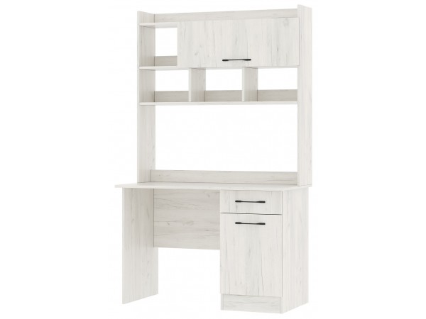 Письменно-компьютерный стол ПКС-2 Крафт белый