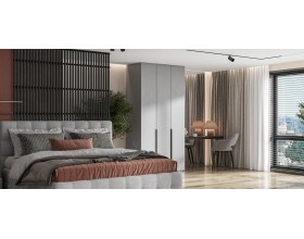 Босс Стандарт 120*240 шкаф -3Д Шиншилла серая