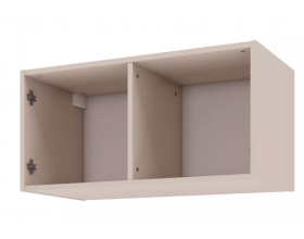 Лаура 464.13 Полка навесная  (79х42х41) Кашемир серый