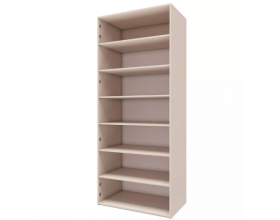 Лаура 464.01 Шкаф 2-х дверный Кашемир серый