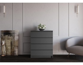 МС Мори комод МК 800.4 Графит