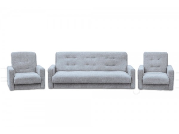 Комплект Лондон серая рогожка