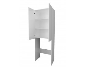 Шкаф Wall 67 2д Белый глянец