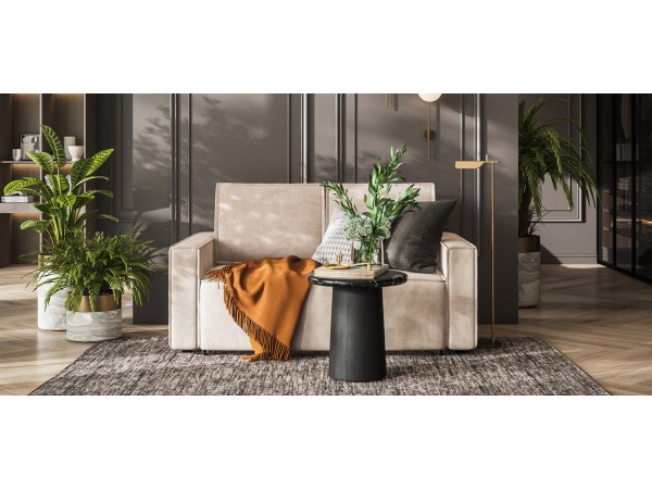 Диван NORD Compact велюр Monolit латте