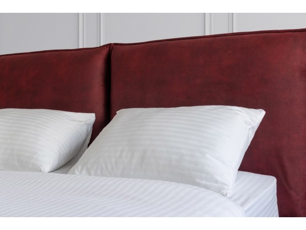 Мягкая кровать «Сильвия» 1,6 Бордо