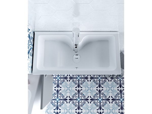 Тумба с раковиной Mira 60Н 2д. Дуб Сонома Тумба с раковиной Mira 60Н 2д. Дуб Сонома