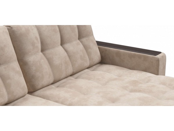 Диван BOSS 3.0 XL угол велюр Alkantara пепел