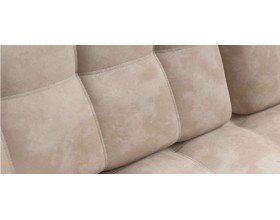 Босс ХЛ угловой диван Велюр Алькантара пепел