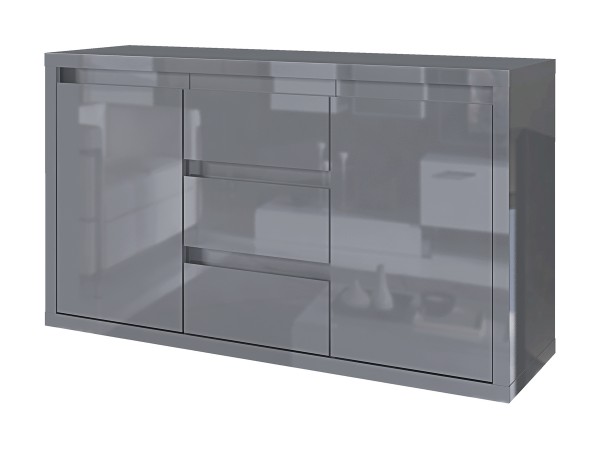 Комод Норден СТЛ.321.02 Серый глянец