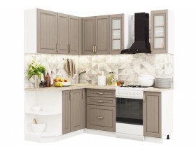 Кухня Лондон 1,5х2,0 м дуб графит