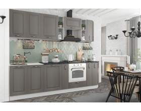 Кухня Вариант фасада Капри Липа пепел