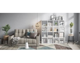 LUX Стеллаж 4х4 Белый снег