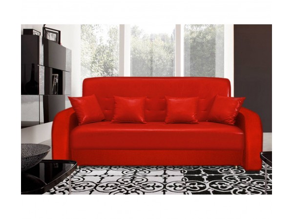Диван Престиж красный