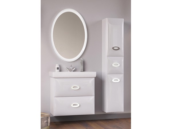 Зеркало Arrondi/Bonne 60 White