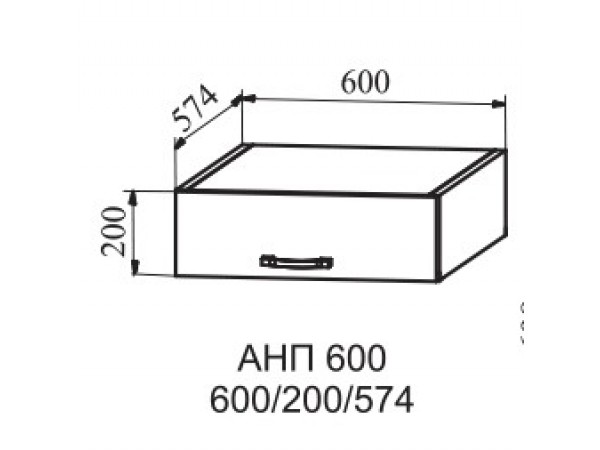Корпус Антресоль АНП 600 Корпус Антресоль АНП 600