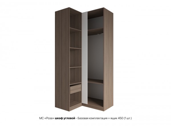 Шкаф «Роза» угловой