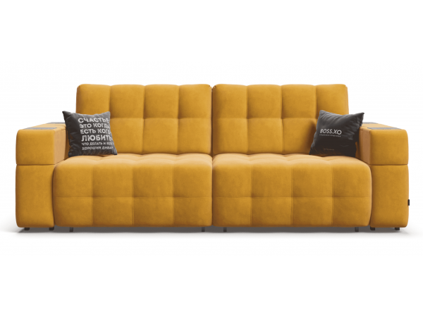Диван BOSS.XO велюр Monolit маст / WOOD Rock