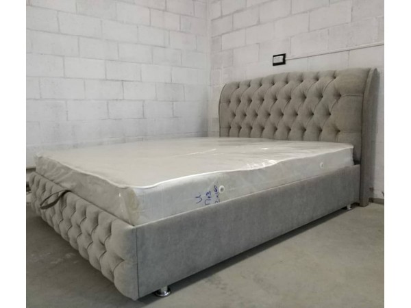 Кровать Афина 2 velvet lux 22