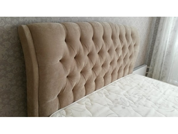 Кровать Афина 2 velvet lux 22