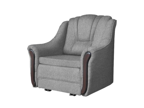 Кресло-кровать Виктория (рогожка серый)