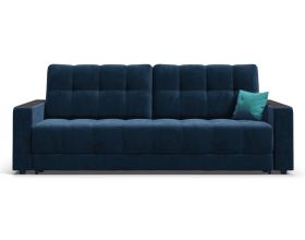 Босс диван Велюр Монолит синий