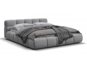 Кровать Босс Дрим Про+ПМ велюр Monolit сталь 180*200 