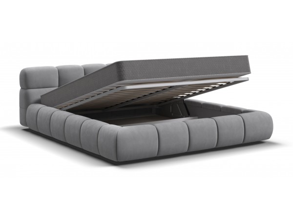 Кровать Босс Дрим Про+ПМ велюр Monolit сталь Кровать Босс Дрим Про+ПМ велюр Monolit сталь
